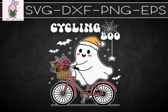 Cycling Boo Halloween Cycopath Club SVG Graphics