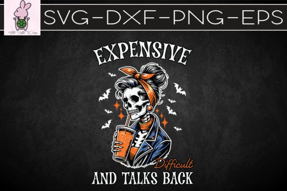 Expensive Talks Back Halloween SVG: Graphics & Crafts Asset Review