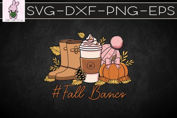Fall Basics Happy Autumn Pumpkin SVG: Crafts & Graphics
