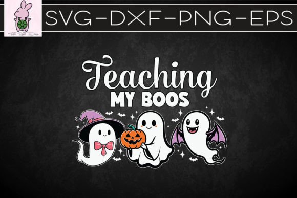Halloween Ghost Teaching My Boos SVG: Crafts & Graphics Review