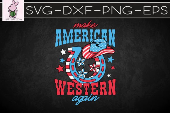 Make America Western Again Groovy SVG: Crafts & Graphics