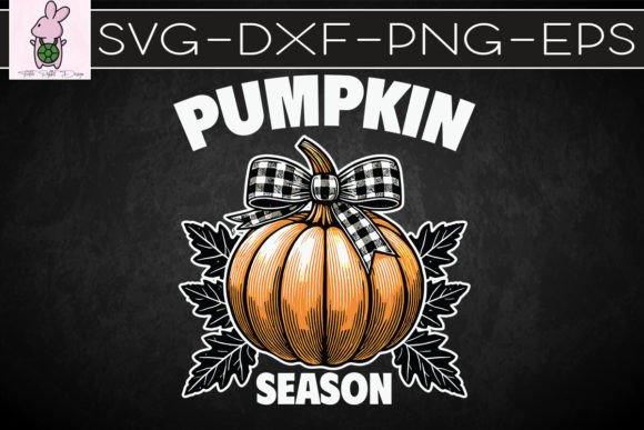 Retro Halloween Pumpkin Season SVG Graphics for Crafts