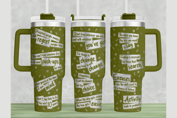 Smart Sentences 40oz Laser Tumbler Wrap Graphics