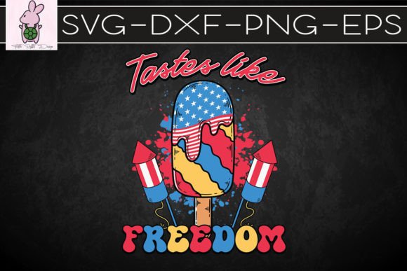 Tastes Like Freedom Party in the USA SVG Graphics